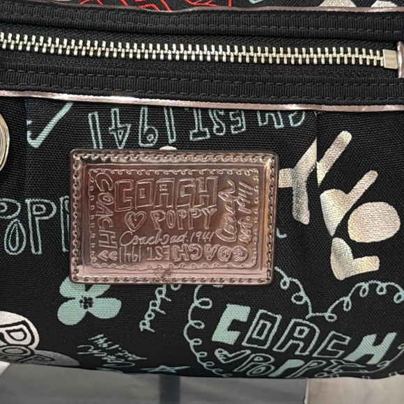 Coach Bag Small Poppy Logo Shoulder Bag - Picture 5 of 17